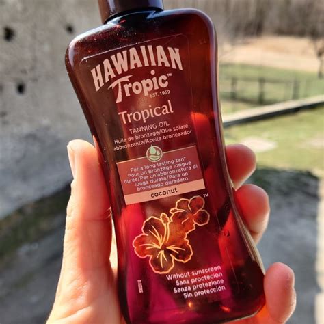 hawaiian tropic tanning oil review.